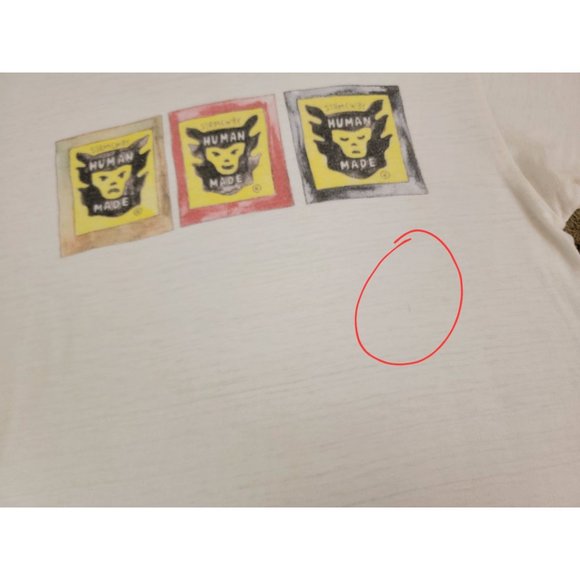 Human Made Tri Logo Tee **ULTRA RARE** - Picture 6 of 13